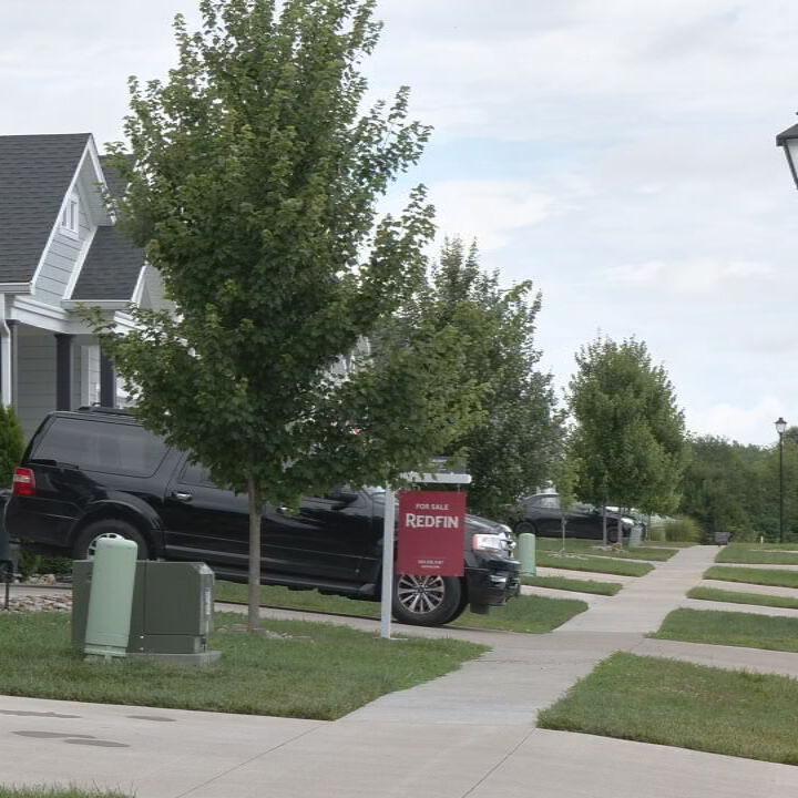 House for sale sign Jeffersonville Indiana